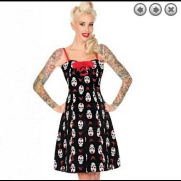JawBreaker Sugar Skull Dress - Picture 2 of 10